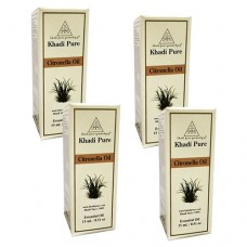 Khadi Pure Herbal Citronella Essential Oil - 15ml (Set of 4)