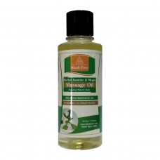 Khadi Pure Herbal Jasmine & Mogra Massage Oil Paraffin-Mineral Oil Free - 210ml