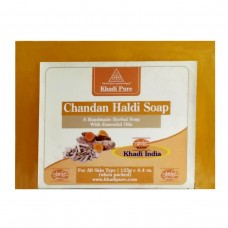 Khadi Pure Herbal Chandan Haldi Soap - 125g