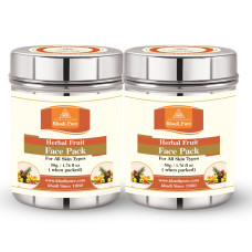 Khadi Pure Herbal Fruit Face Pack - 50g (Set of 2)