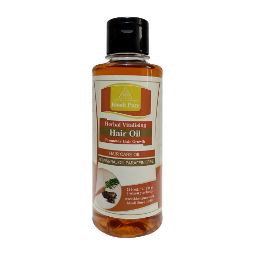 Khadi Pure Herbal Vitalising Hair Oil - 210ml