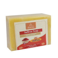 Khadi Pure Herbal Saffron Soap - 125g