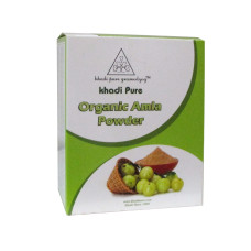 Khadi Pure Herbal Organic Amla Powder - 80g