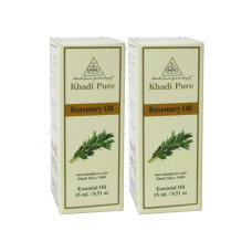 Khadi Pure Herbal Rosemary Essential Oil - 15ml (Set of 2)