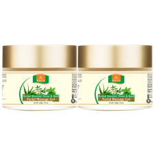 Khadi Pure Herbal Aloevera, Neem & Basil Facial Massage Gel - 100g (Set of 2)