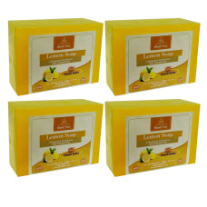 Khadi Pure Herbal Lemon Soap - 125g (Set of 4)