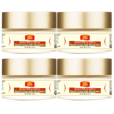 Khadi Pure Herbal Milk & Saffron Hand Cream with Sheabutter - 50g (Set of 4)