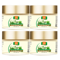 Khadi Pure Herbal Aloevera, Neem & Basil Facial Massage Gel - 100g (Set of 4)