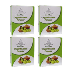 Khadi Pure Herbal Organic Amla Powder - 80g (Set of 4)