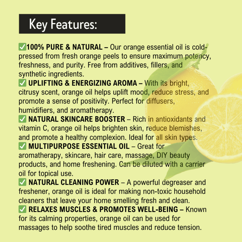 Khadi Pure Herbal Orange Essential Oil | Mood Booster | Antimicrobial Properties | Support for the Immune System | Digestive Support | 15ml - Image 11