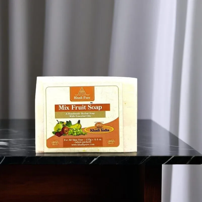 Herbal mix fruit soap for glowing and radiant skin