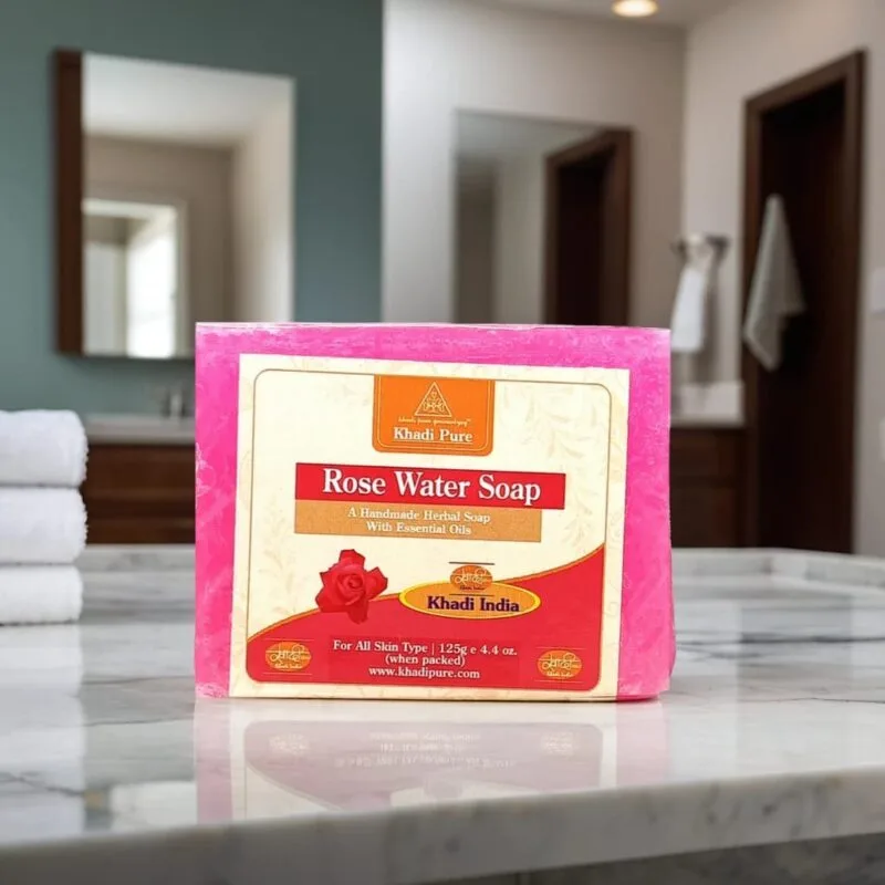 herbal rose water soap for daily use