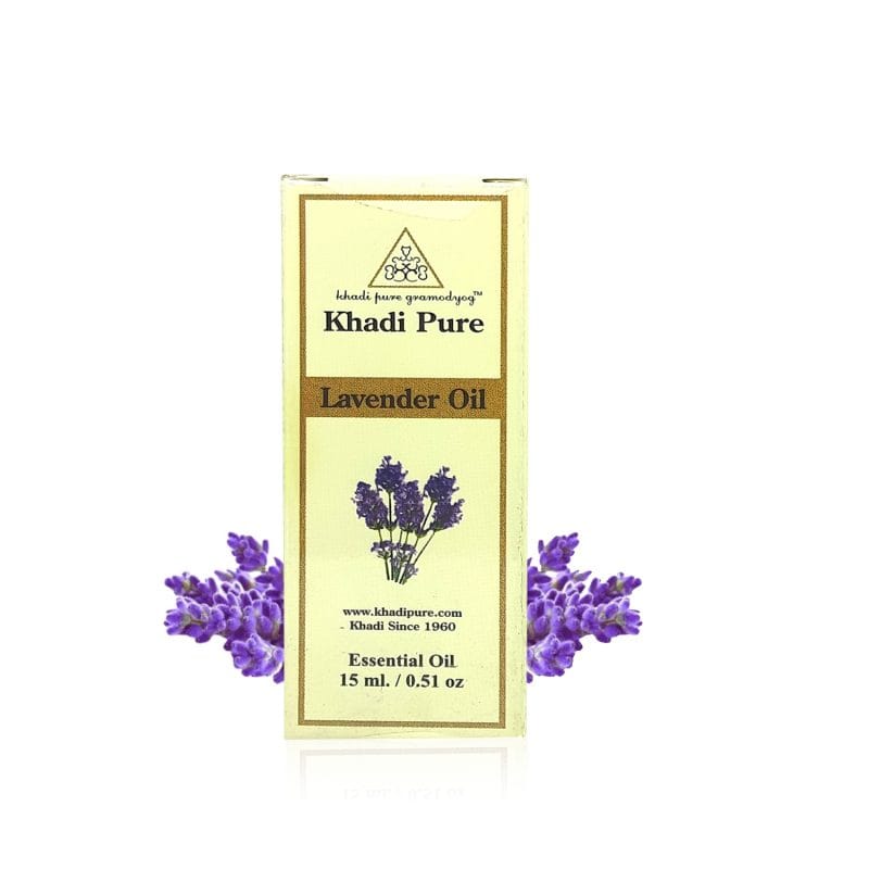 Khadi Pure Herbal Lavender Essential Oil | Promotes Relaxation and Sleep | Supports Skin Health | Mood Enhancement | Pain Relief | 15ml - Image 5