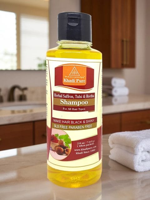 Herbal Saffron, Tulsi & Reetha Shampoo