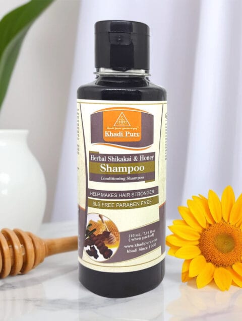 Khadi Pure Herbal Shikakai & Honey Shampoo