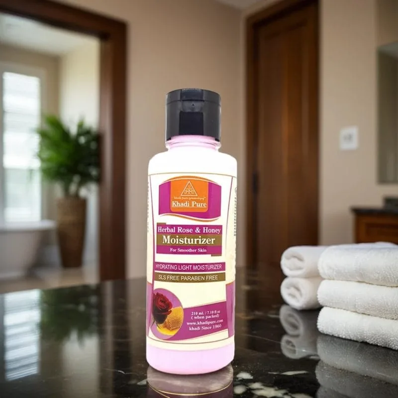 Rose Honey Herbal Moisturizer Without SLS