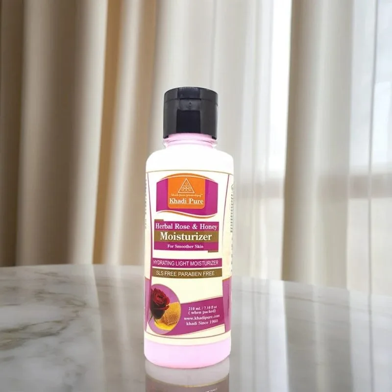 Khadi Moisturizer SLS-Free with Rose & Honey