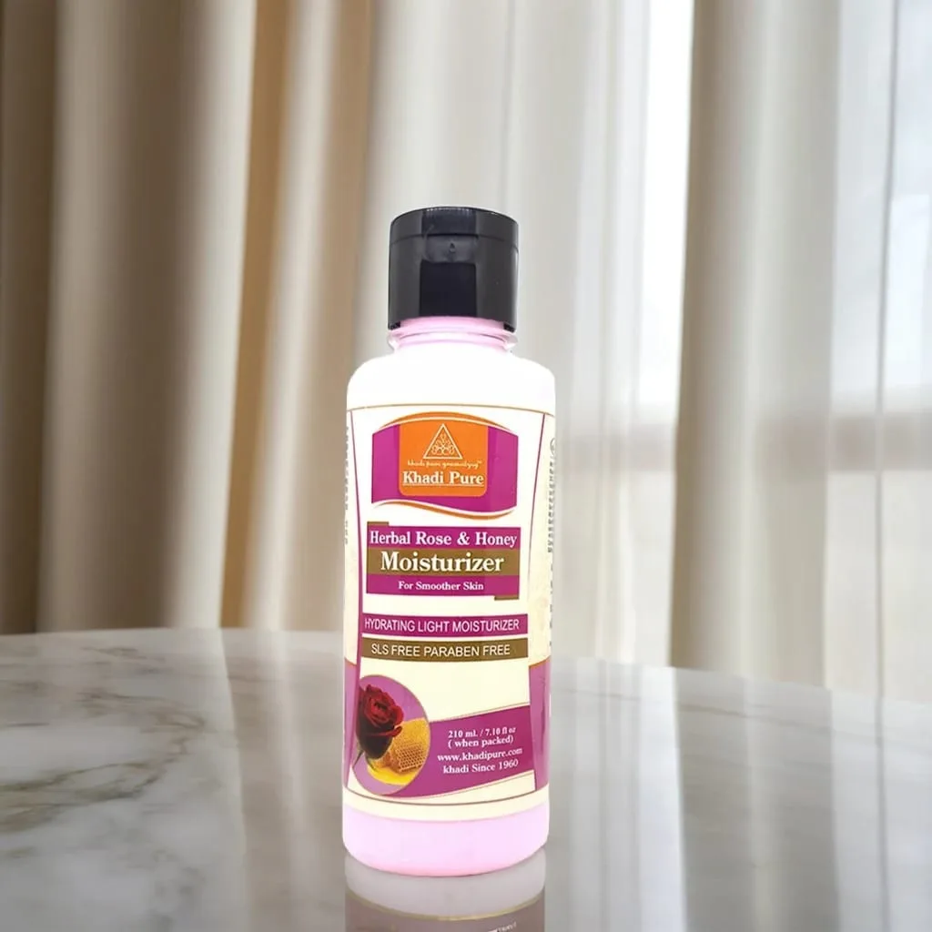 Khadi Moisturizer SLS-Free with Rose & Honey
