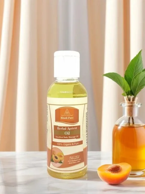 Khadi Herbal Baby Apricot Oil – Natural Skin Nourishment