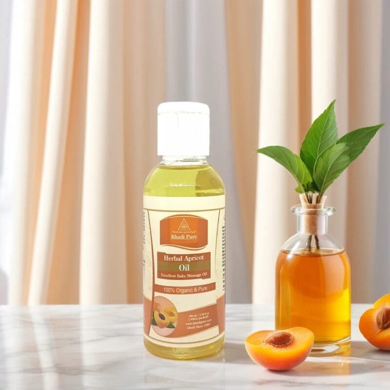 Khadi Herbal Baby Apricot Oil – Natural Skin Nourishment