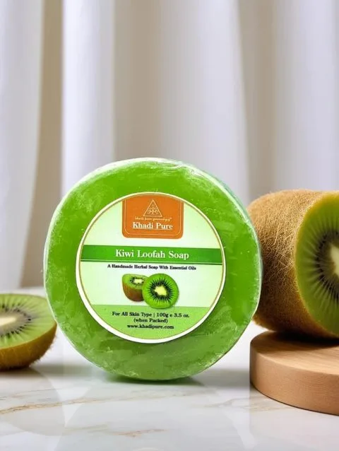 Herbal Kiwi Loofah Soap