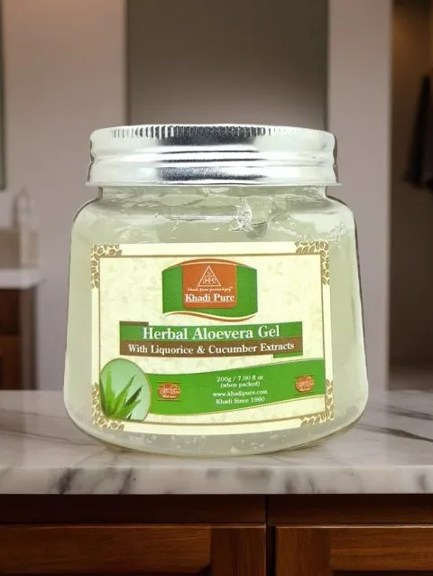 Khadi Aloe Mulethi Skin Brightening Gel
