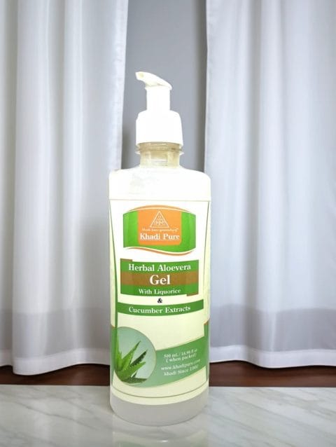 Aloe Gel with Liquorice for Skin Brightening