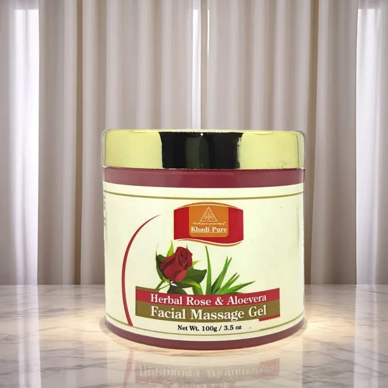 Herbal Rose Aloevera Face Massage Gel