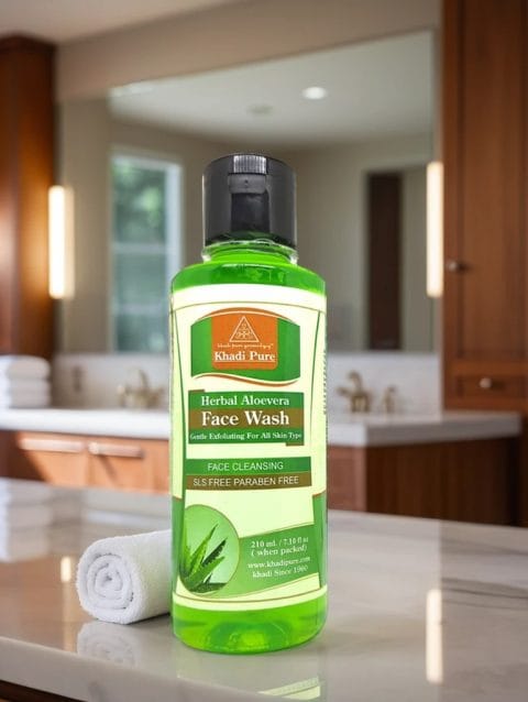 Soothing Herbal Aloe Face Wash SLS-Free