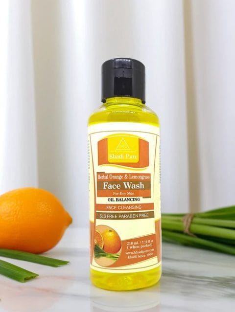 Herbal Face Wash with Orange Extracts