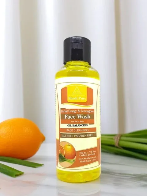 Herbal Face Wash with Orange Extracts