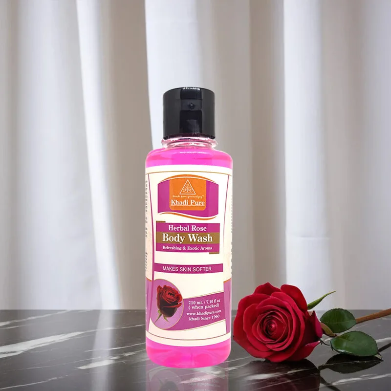 Herbal Rose Body Wash