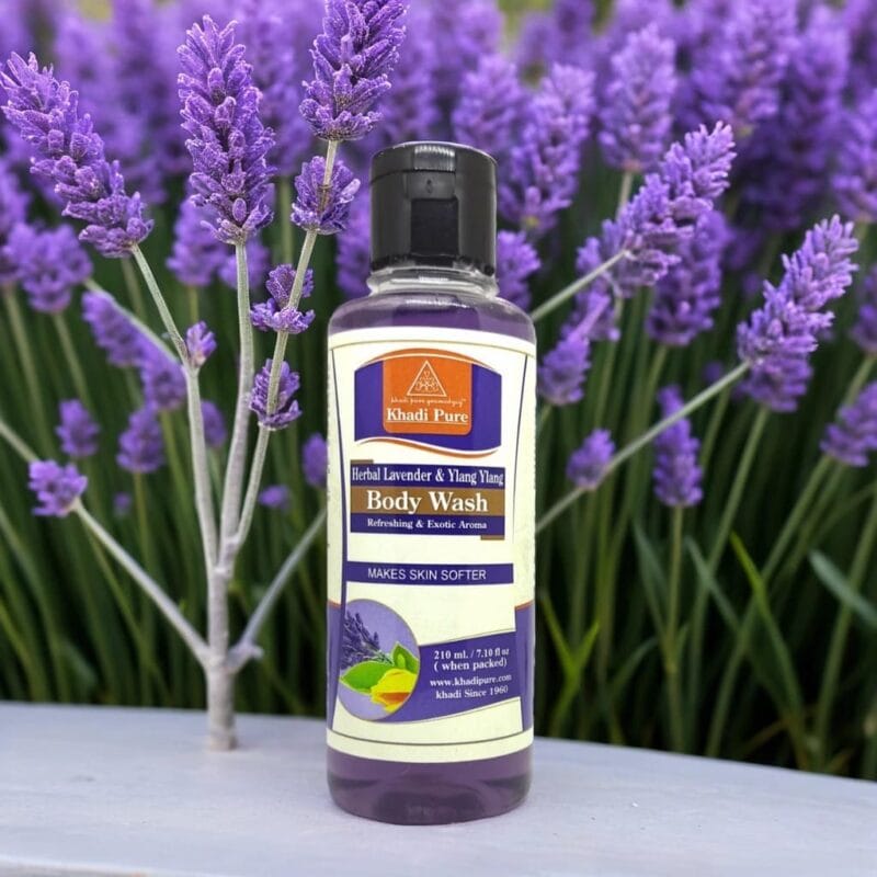 Lavender Ylang Ylang Herbal Body Wash by Khadi