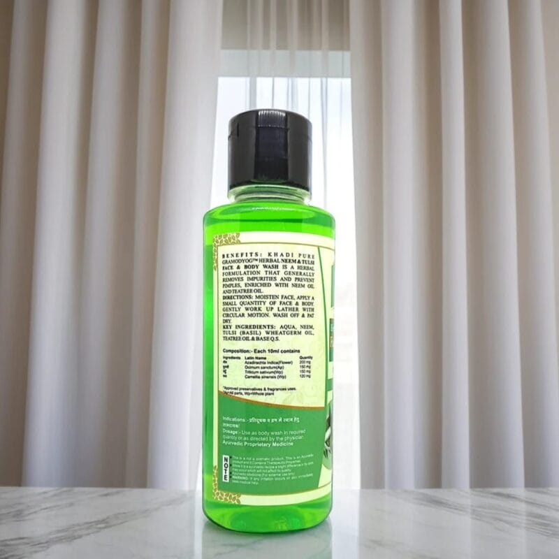 Herbal Face and Body Wash – Neem Tulsi