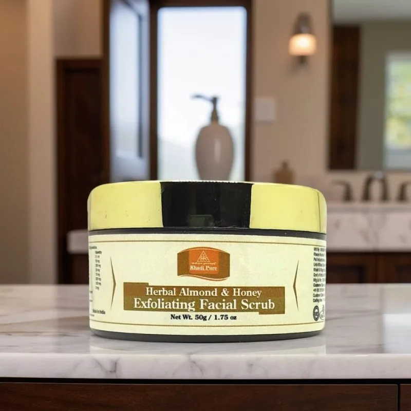 Natural Exfoliating Face Scrub by Khadi