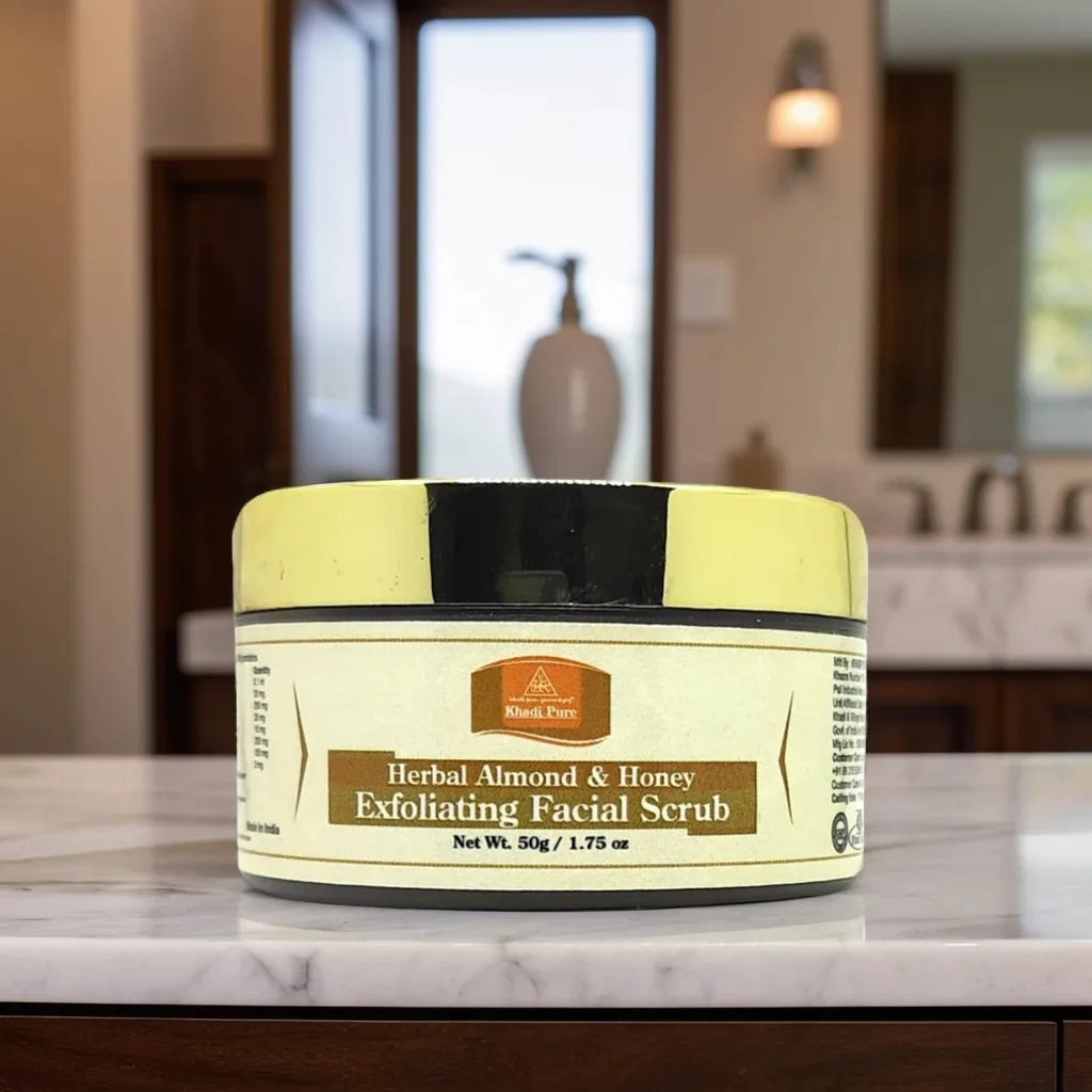 Natural Exfoliating Face Scrub by Khadi