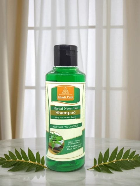 Khadi Pure Herbal Neem Sat Shampoo