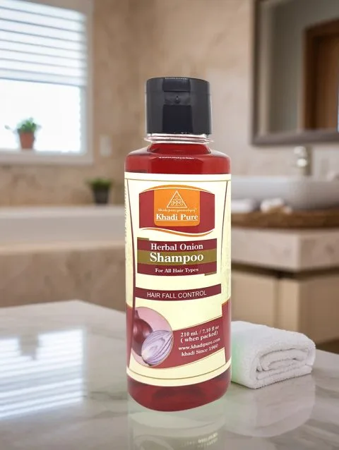 Khadi Pure Herbal Onion Shampoo