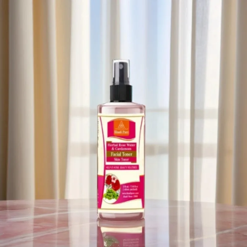 Herbal Rose Water and Cardamom Skin Toner