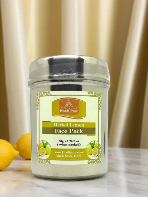 Khadi Lemon Pack for Skin Brightening