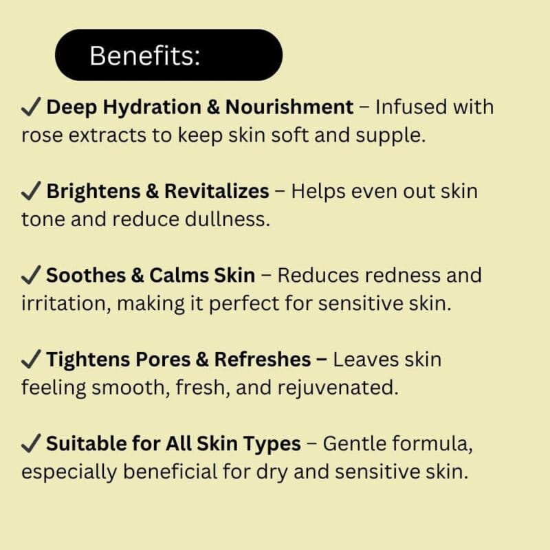 Khadi Herbal Rose Face Pack for Fair Skin