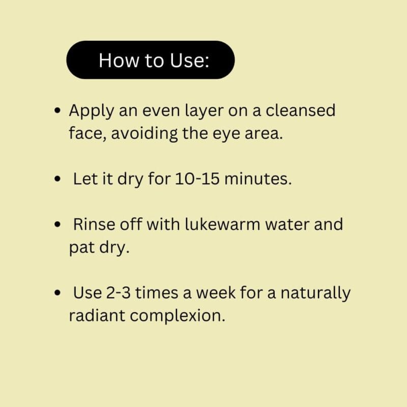 Khadi Rose Face Mask for Glowing Skin