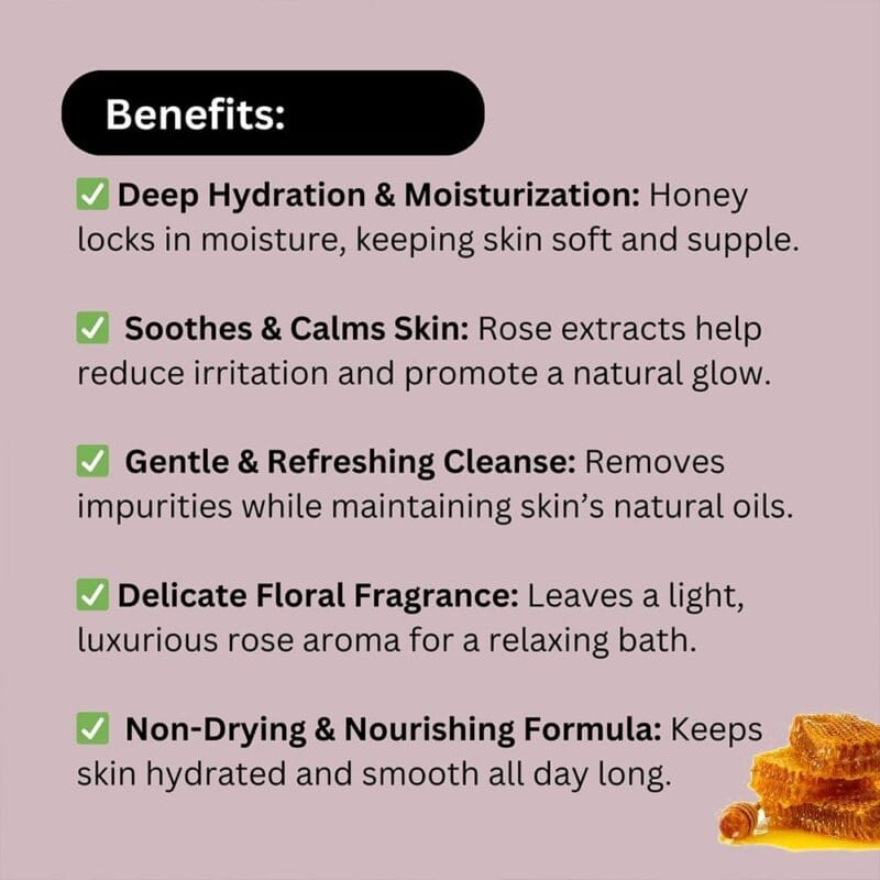 Khadi Pure Rose Honey Skin Cleanser