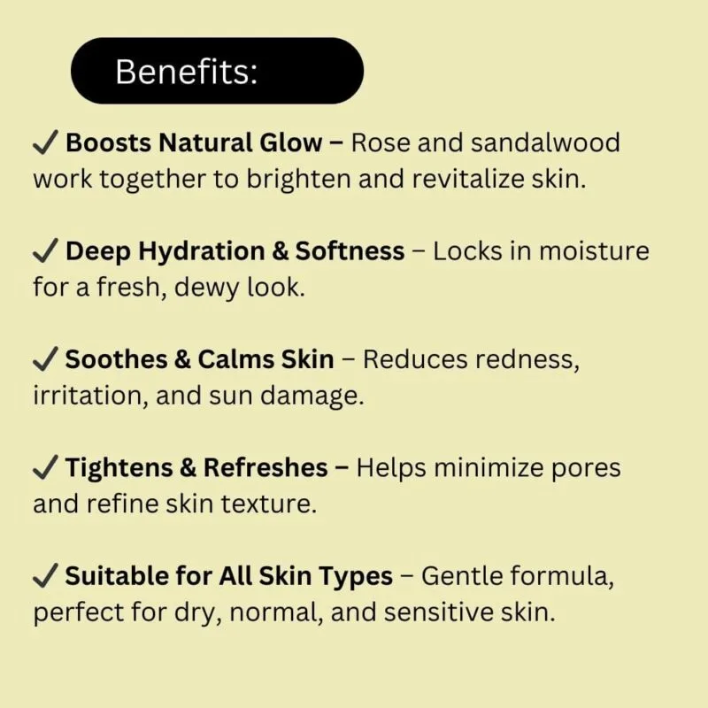 Khadi Pure Sandal & Rose Face Pack | Skin Polishing & Complexion Enhancing Face Pack | Ayurvedic Herbal Face Pack for Radiant Skin | For All Skin Types | 50g - Image 6