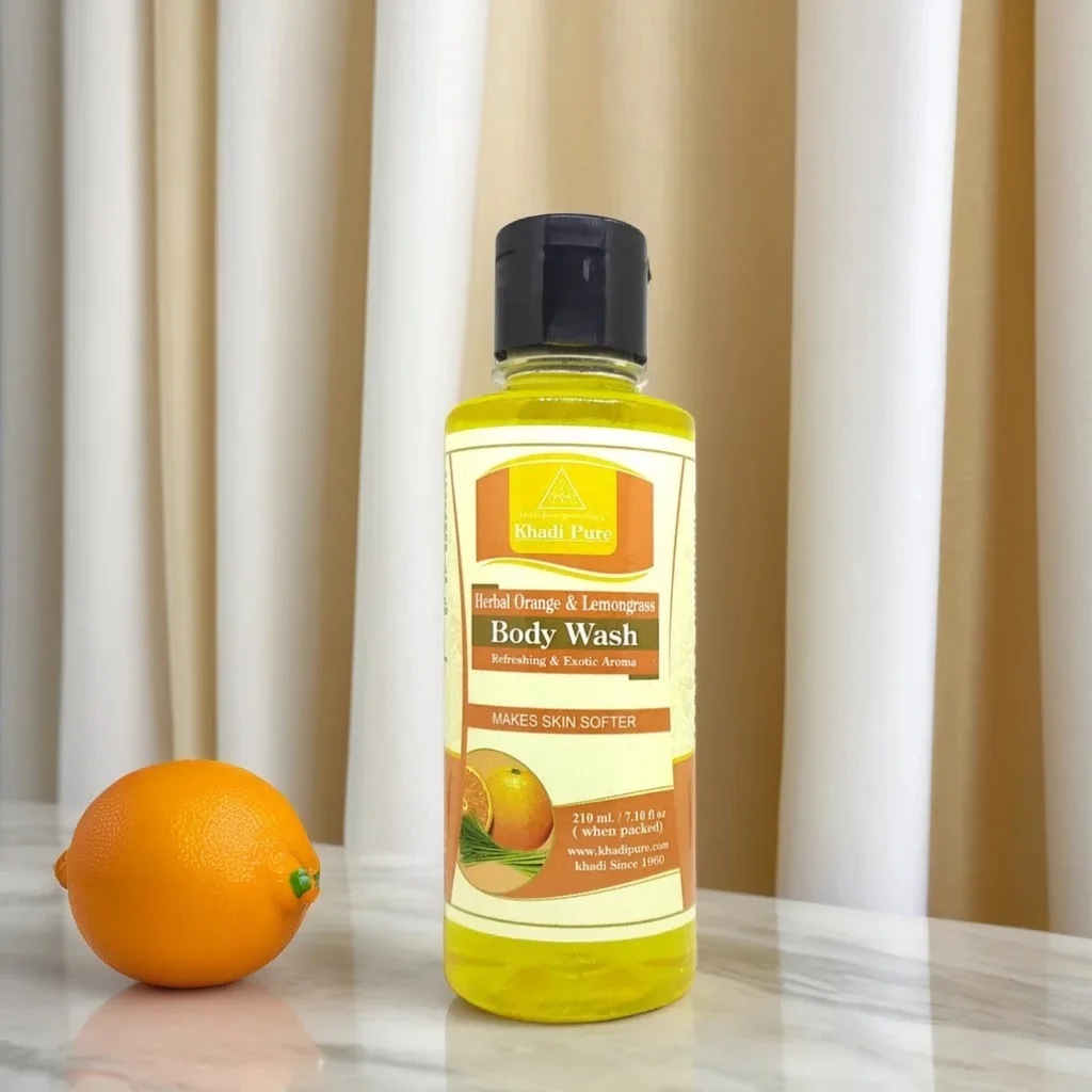 Herbal Orange Lemongrass Body Wash