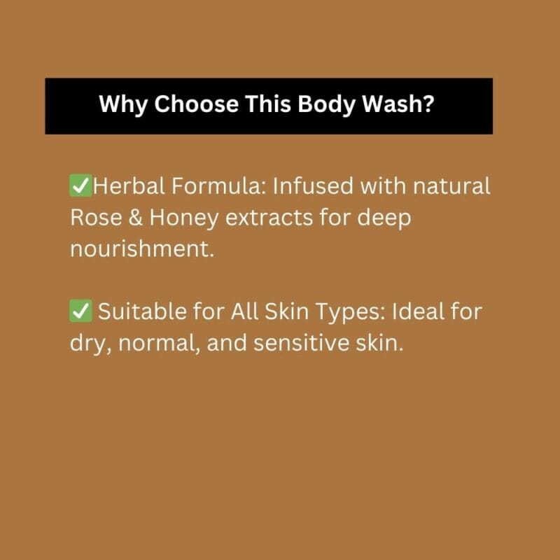 Khadi Pure Herbal Sandal & Honey Body Wash | Nourishing Cleanser for Soft & Hydrated Skin | 210ml - Image 6