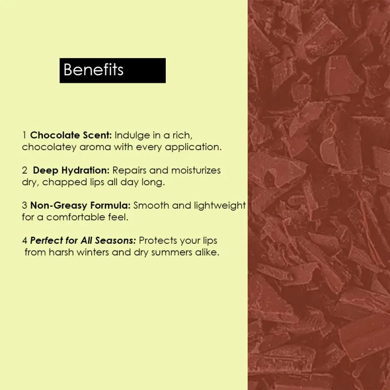 Nourishing Chocolate Lip Balm by Khadi