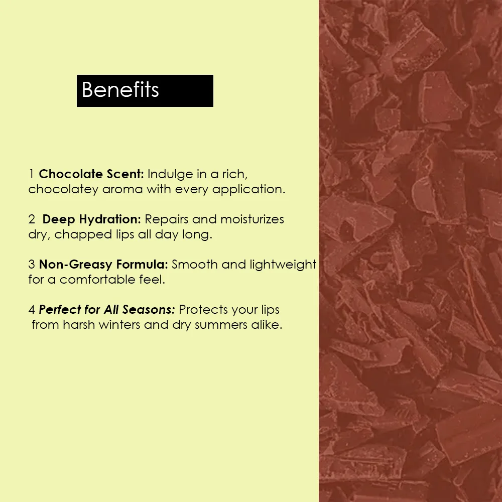 Nourishing Chocolate Lip Balm by Khadi