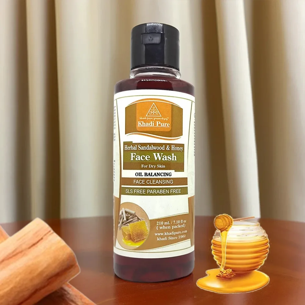 Herbal Sandalwood Honey Face Wash