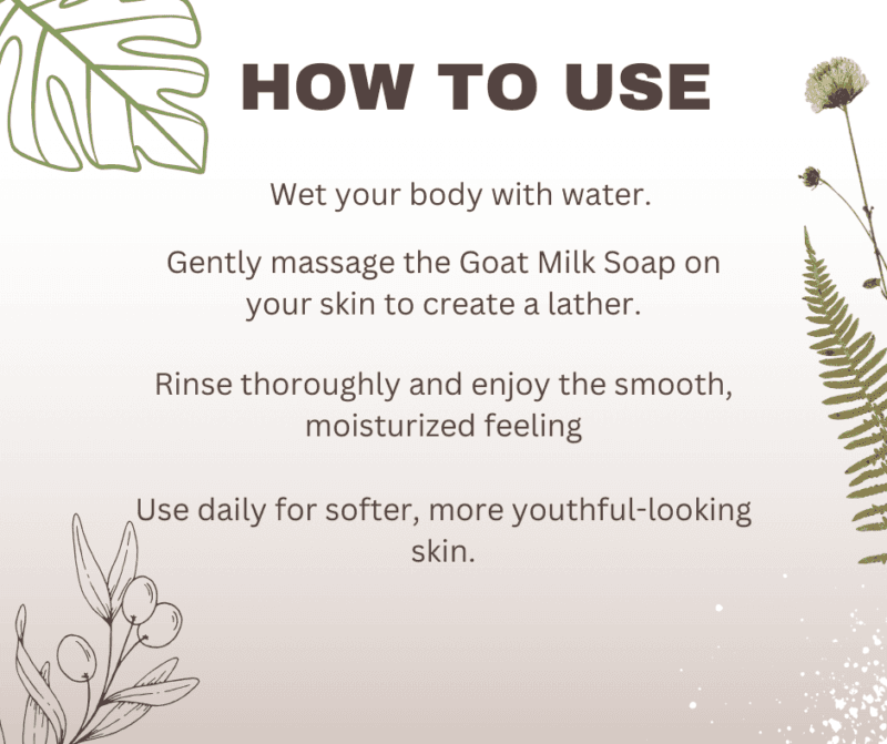 Herbal Goat Milk Soap